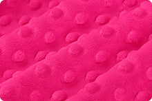 Fuchsia Bubble Plush Throw Blanket
