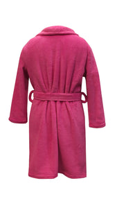 Women's Fuchsia Plush Robe